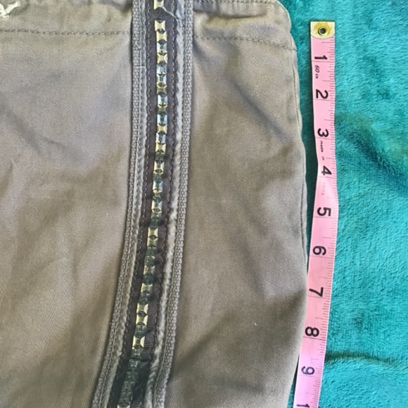 💚 3/$25 American Eagle Outfitters gray purse with silver beaded accents - Picture 11 of 14